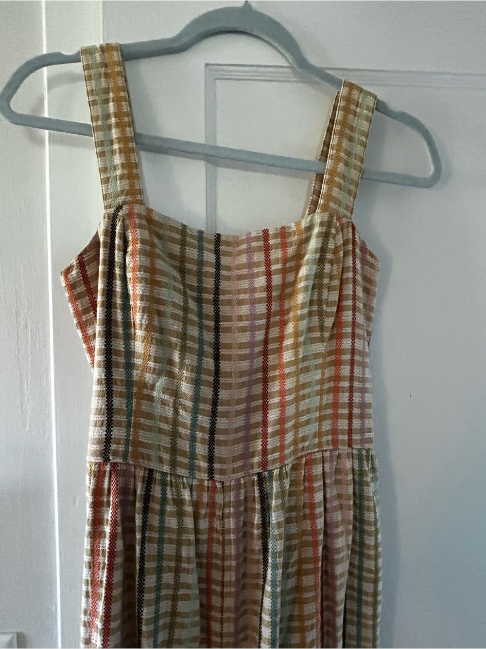 Adorable Ace & Jig wide leg checked jumpsuit NWOT